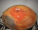 Native American, Vintage Acoma Polychrome Pottery Olla, by J. Leno, Ca 1950's, #1671 Sold