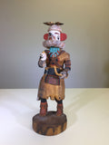 Native American, Kachina, Marked Old Oraibi, Az, by Wayne Polea HLA, Ca 1991, #1240 Removed from Consignment. Erin sold on her end. 3-16-18