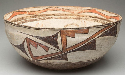 Native American Zuni Pottery Bowl #34