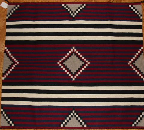 Hand Woven Third Phase Chiefs Pattern by Nancy Etcitty #178 Sold