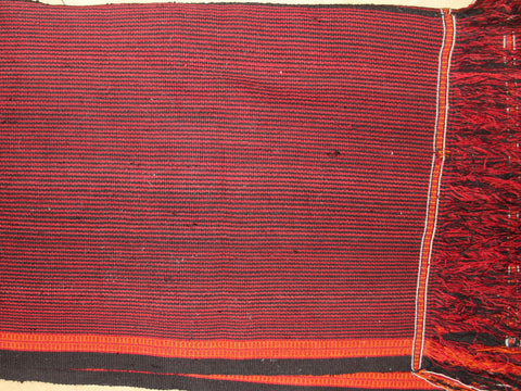 Omani : Vintage Hand Woven Omani Tribal Blanket, #871