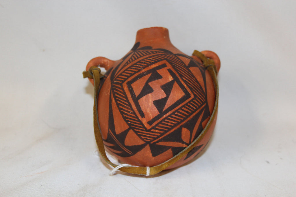 Small Pottery : Minature Acoma Pottery Canteen #220