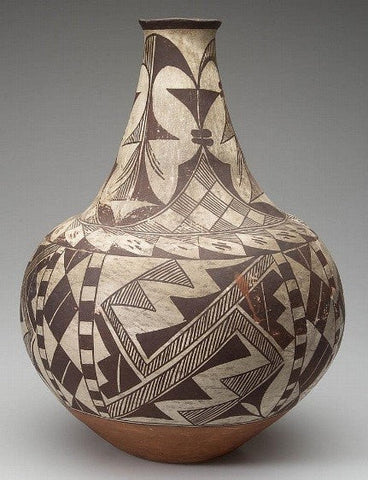 Native American Historic Acoma Pottery Jar #30