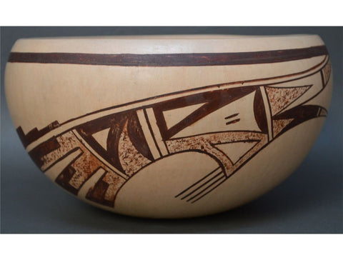 Hopi Polychrome bowl,  #663