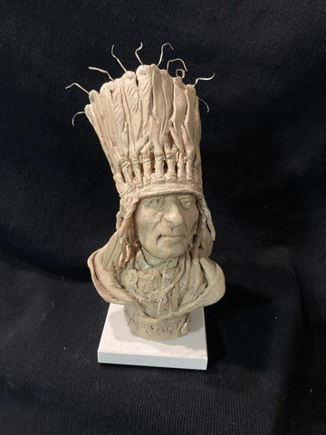 James Regimbal’s, Rare and Original Clay Models- "Blackfoot" #C 1627