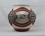 Native American, Laguna, Polychrome Pottery Olla, by Lee Ann Cheromiah, #1566 SOLD