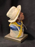 James Regimbal’s, "Rare and Original Clay Models- Red Sash" #C 1604