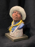 James Regimbal’s, "Rare and Original Clay Models- Red Sash" #C 1604