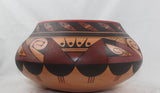 Native American, Extraordinary, Hopi Polychrome Bowl by Stetson Setalla, #1564 SOLD