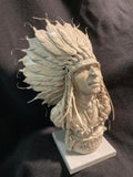 James Regimbal's Rare and Original Clay Models, "American Horse Sioux", C 1676