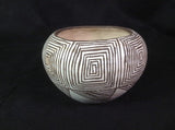 Native American Vintage Mini Acoma Pottery, Ca 1960's, #1230